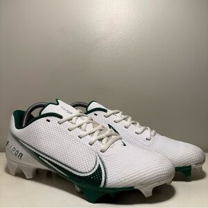Nike Vapor Edge Speed 360 Football Cleats Men’s Size 8.5 White Green Athletic